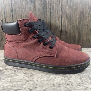 Dr. Martens Maelly Women's Shoes Boots Size 7 (38EU) Red Excellent Condition
